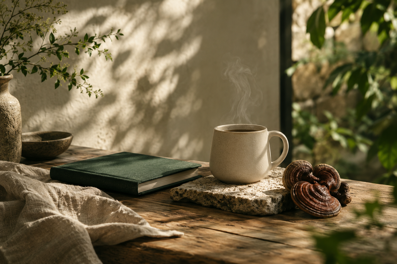 Natural light and a quiet daily ritual